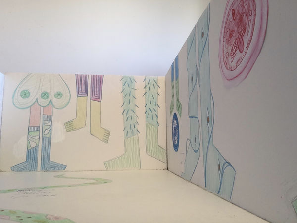 Installation view of On the Wall: Tamara Gonzales, 2021 in PCG's Reilly Gallery.