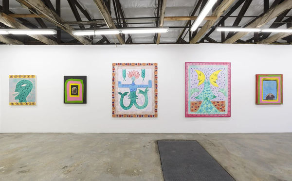 Tamara Gonzales, Talking All Morning, 2021, Installation view