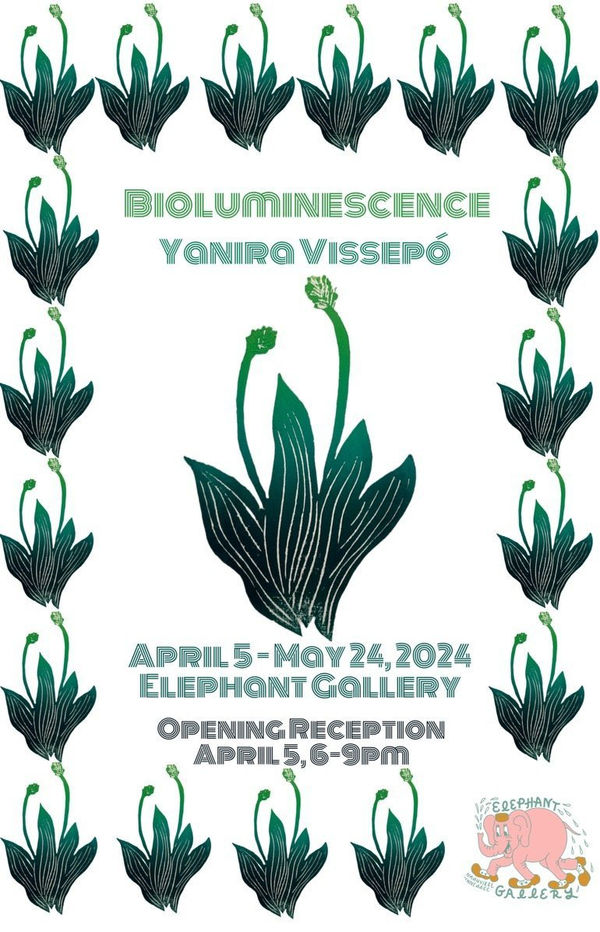 Yanira Vissepo "Bioluminescence" April 5 - May 24, 2024