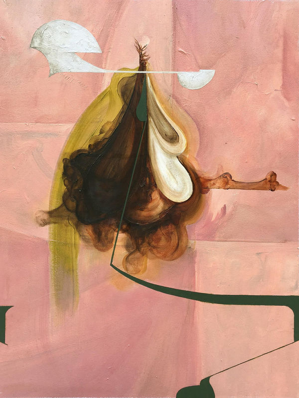 Reredo III, 2018 Acrylic on canvas 32 x 24 inches (81.3 x 61 cm)