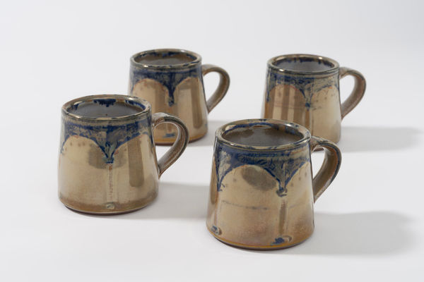 Mark Campden, #35 Set of Blue & Gold Alhambra Espresso Cups , 2024