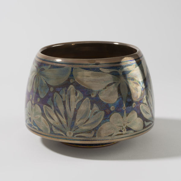 Mark Campden, #65 Blue & Gold Moth Bowl , 2024