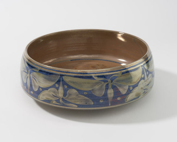 Mark Campden, #69 Blue & Gold Moth Bowl , 2024