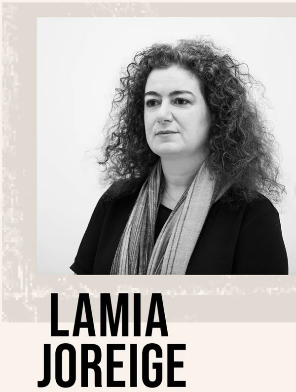 Lamia Joreige. Photograph: PollyThomas. Courtesy of the artist. Copyright Artes Mundi.