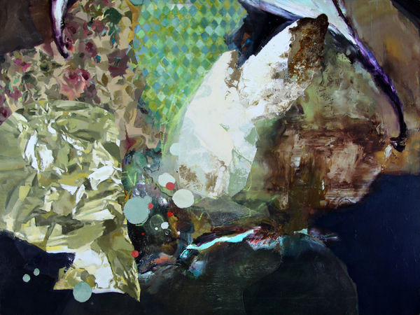 Costume Portrait (After Ghenie), 2017 oil on canvas 36 x 48 inches