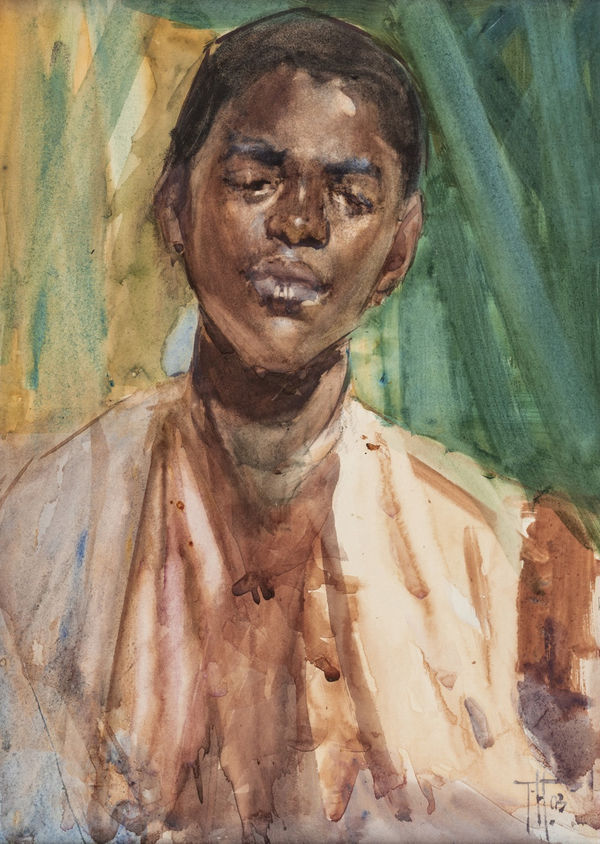 Study of a Soudanese, (SOLD)