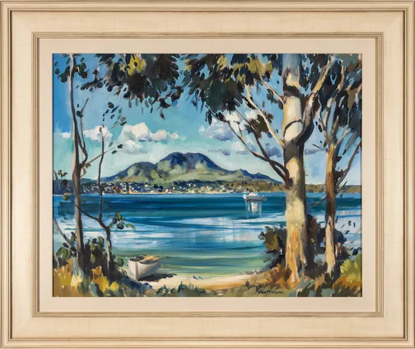 Peter McIntyre, Tau Hara Taupo from Acacia Bay