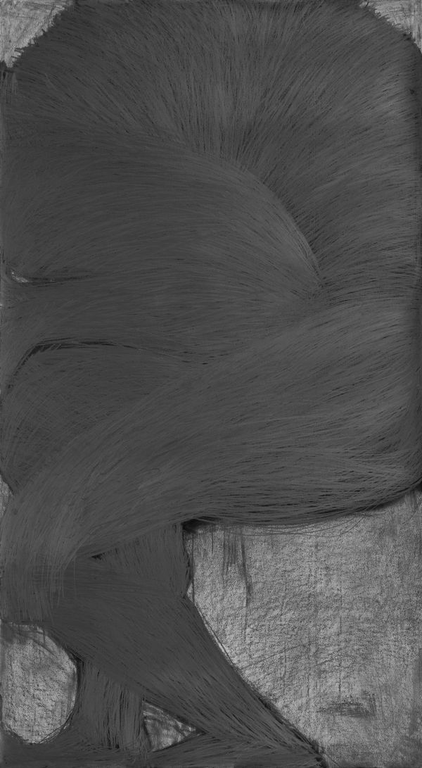 Eunju KIM Untitled 무제, 1997 Pencil on paper 200x110cm