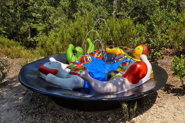 Niki de Saint Phalle Foundation, La Fontaine aux quatre Nanas, 1974-91