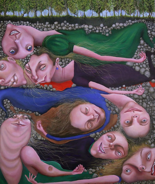 Niloofar Mohammadifar, The night came to an end without anyone asking, 2017