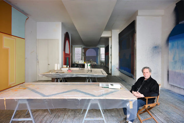 David Novros - The Artist Transforming His Studio Into a Cathedral of Color, ARTICLE | THE NEW YORK TIMES STYLE...