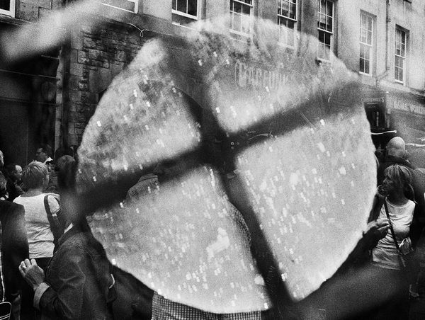 Edinburgh Festival/St. Andrews Castle Bottle Dungeon Double Exposure, Edinburgh, Scotland, 2013 Archival Pigment Print on Hahnemuhle Photo Rag , 17x21" Edition of Three