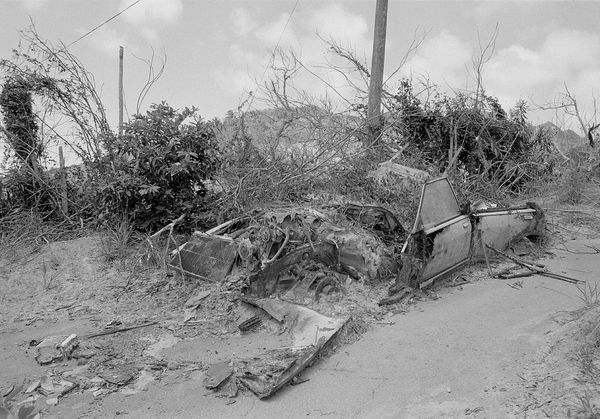Remains of Car, Salem, Montserrat, 2003 Archival Pigment Print on Hahnemuhle Photo Rag, 17x21" Edition of Three