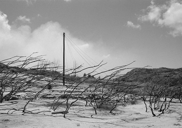 The Effects of a Pyroclastic Flow, Dyers Township, Montserrat, 2008 Archival Pigment Print on Hahnemuhle Photo Rag, 17x21" Edition of Three