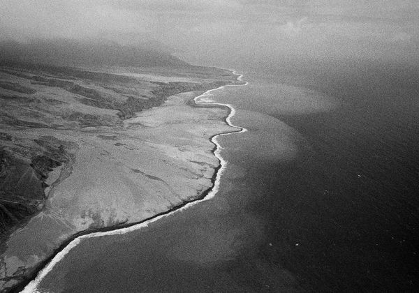 Aerial View, Tar Valley, Montserrat, 2003 Archival Pigment Print on Hahnemuhle Photo Rag, 17x21" Edition of Three
