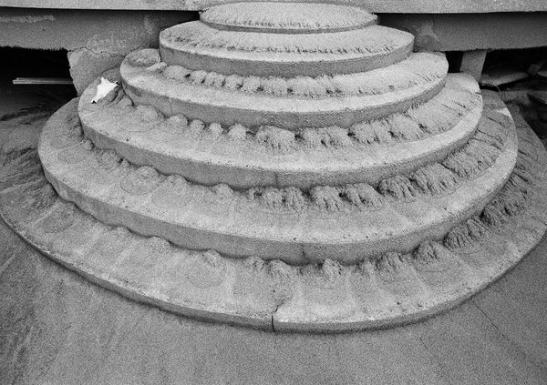 Volcanic Ash on Steps, Salem, Montserrat, 2003 Archival Pigment Print on Hahnemuhle Photo Rag, 17x21" Edition of Three