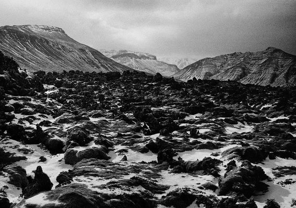 Berserkjahraun Lava Field Snaefellsnes Peninsula, Iceland, 2006 Archival Pigment Print on Hahnemuhle Photo Rag, 17x21" Edition of Three