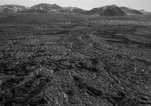 Highway into Reykjavik, Iceland, 2006 Archival Pigment Print on Hahnemuhle Photo Rag, 17x21" Edition of Three