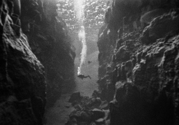 Silfra, Iceland, 2003 Archival Pigment Print on Hahnemuhle Photo Rag, 17x21" Edition of Three