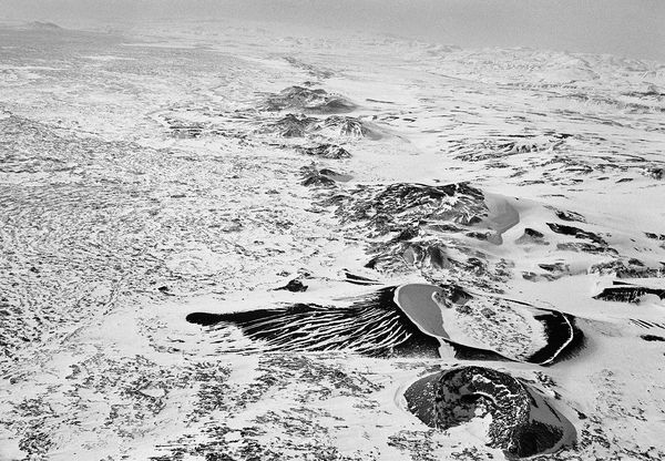 Lakagígar, Iceland, 2006 Archival Pigment Print on Hahnemuhle Photo Rag, 17x21" Edition of Three