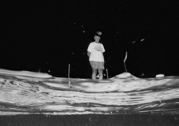 Dad, Carrie Bow Cay, Belize, 2002 Archival Pigment Print on Hahnemuhle Photo Rag, 17x21" Edition of Three