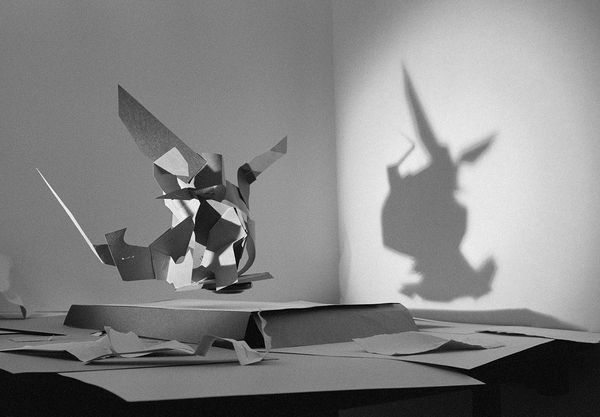 Levitating Paper Study, Wilton, Connecticut, 2012 Archival Pigment Print on Hahnemuhle Photo Rag, 17x21" Edition of Three