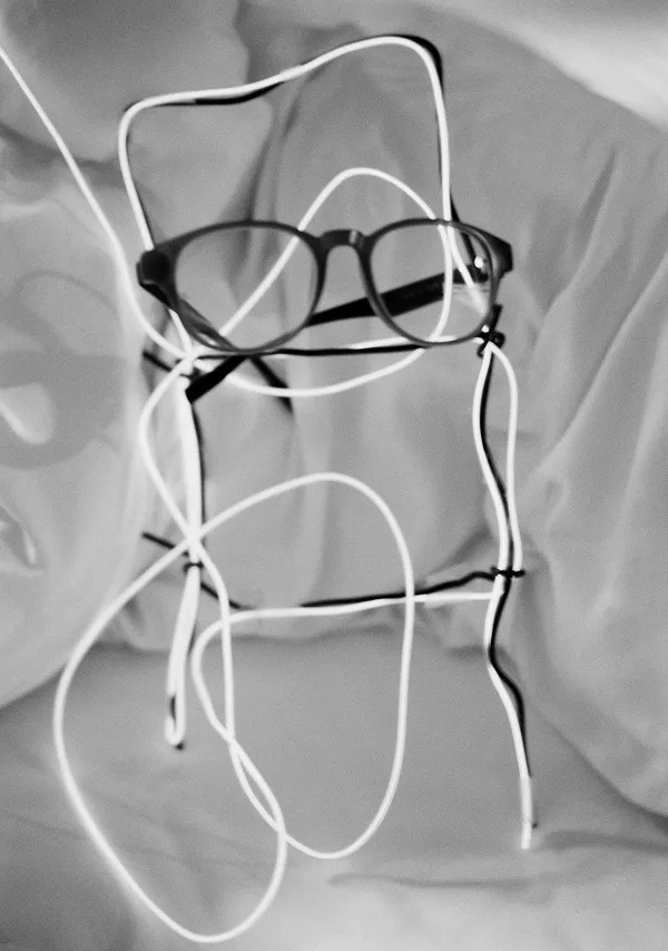 Self Portrait, Akasaka, Tokyo, Japan, 2023 Selenium Toned Silver Gelatin Print, 20x16" Edition of Three