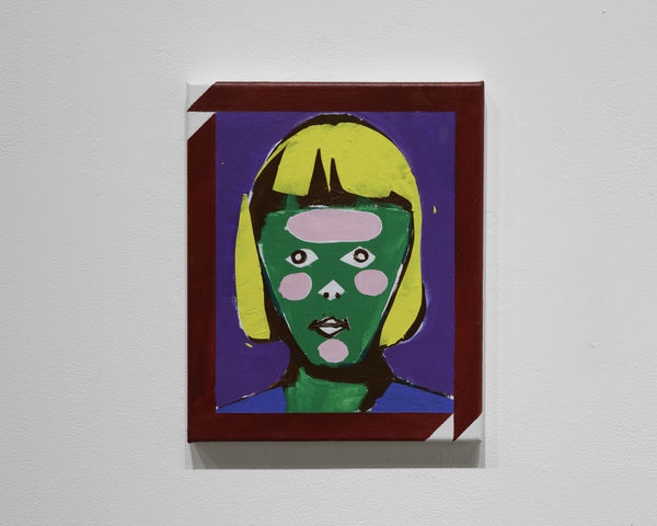 K3, 2026, Acrylic on canvas, 30 x 25 cm