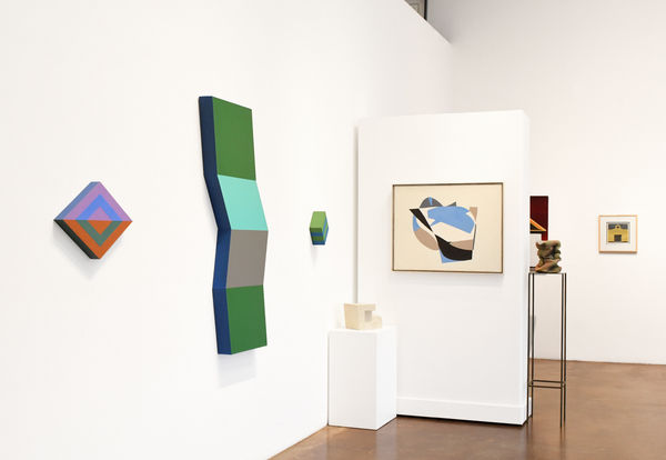 Davis First Bent Beam Nested Diamond Blue Green Stripes Daisuke Kiyomiya Eagle Mandelman Sun Series Waldrum Install