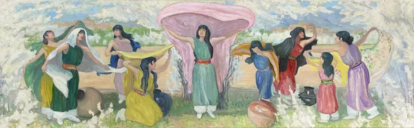 painting by Bert Geer Phillips