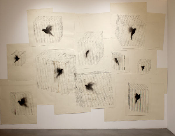 Leila Mirzakhani Cages Alla Mimmo Scogmaiglio Arte Contemporanea