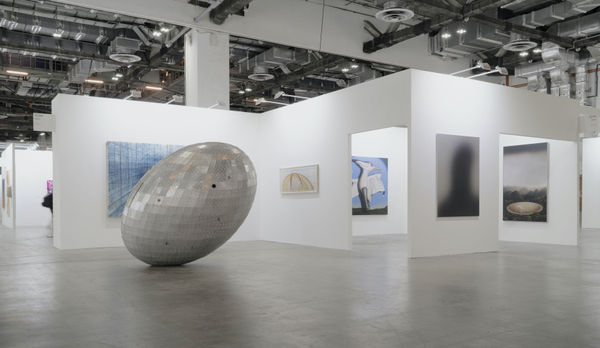 Installation view of BANK’s booth at Art SG, 2023. Courtesy of BANK.
