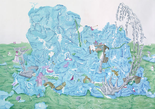 劉曉鑫 Liu Xiaoxin, 琉璃世界 · 舊石