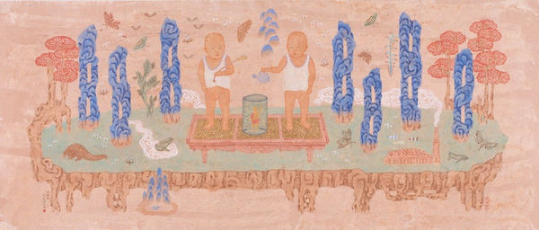 Pan Hsinhua, Buddha-bathing