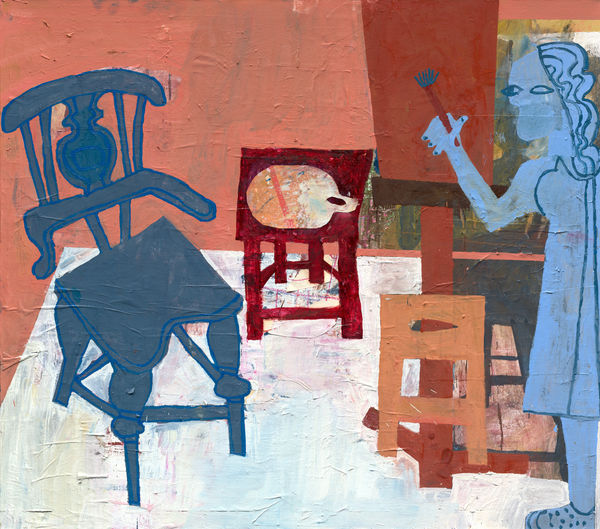 Florence Hutchings, Artist in Studio I