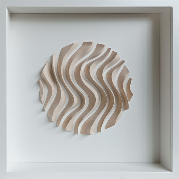 contemporary art wood sculpture