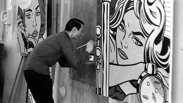 Roy Lichtenstein - Interior with Chair, 1997