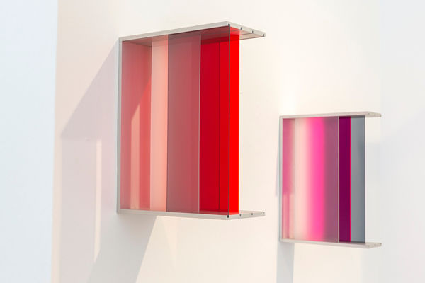 Bettina Bürkle, Yellow Fields, Ausstellungsansicht