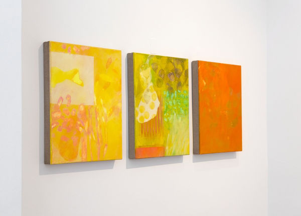 Ausstellungsansicht art and nature II, David John Flynn • Sheila Furlan • Paul Diestel, 2021