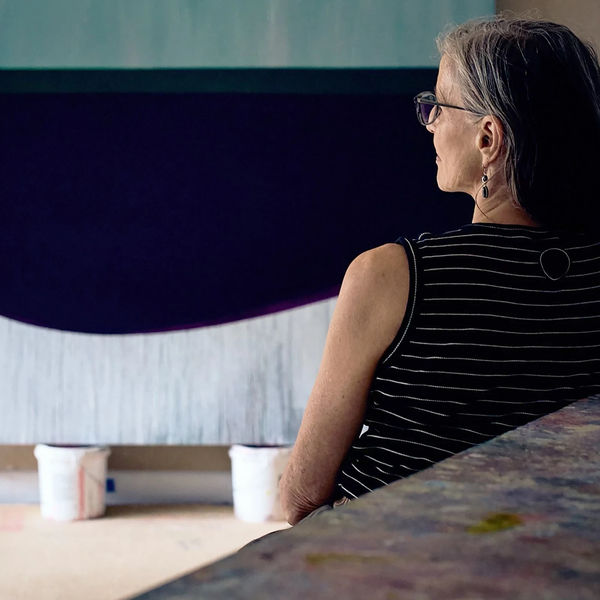 Sarah Hinckley Reflecting Painting Studio Artlog