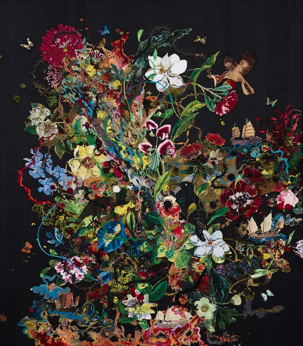 Priyantha Udagedara, Taprobane IX (Variation 1), 2024