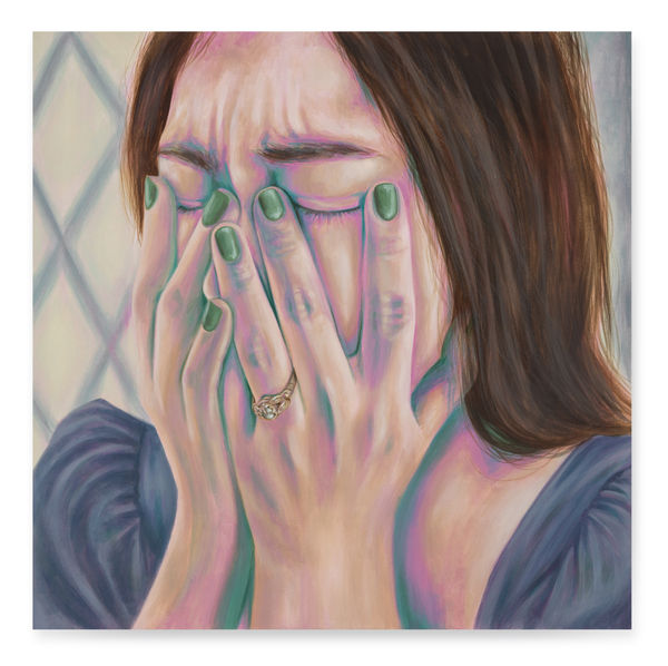 Hana Tan Heirloom, 2025 Acrylic on linen 126 x 126 cm