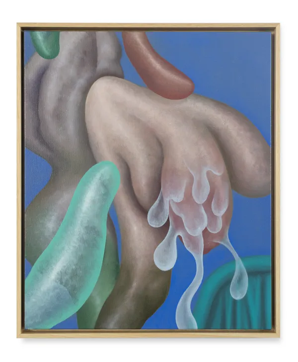 Gan Tee Sheng The Tear That Refuses to Fall, 2026 Oil on canvas 60 x 50 cm