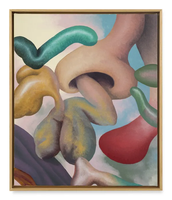 Gan Tee Sheng Soft Collision, 2026 Oil on canvas 60 x 50 cm