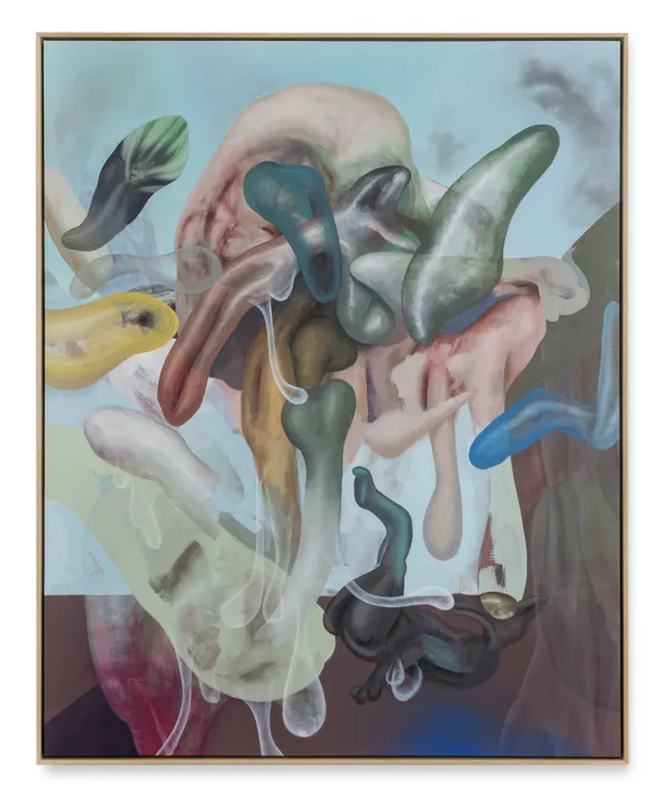 Gan Tee Sheng When Memory Begins to Melt, 2026 Oil on canvas 160 x 130 cm