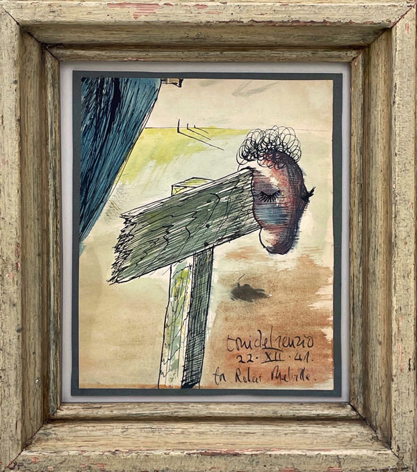 Toni del Renzio (1915-2007) - Surreal Landscape, 1941