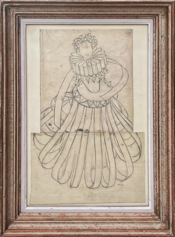 Marion Adnams (1898-1995), Study for L'infante égarée, c. 1944