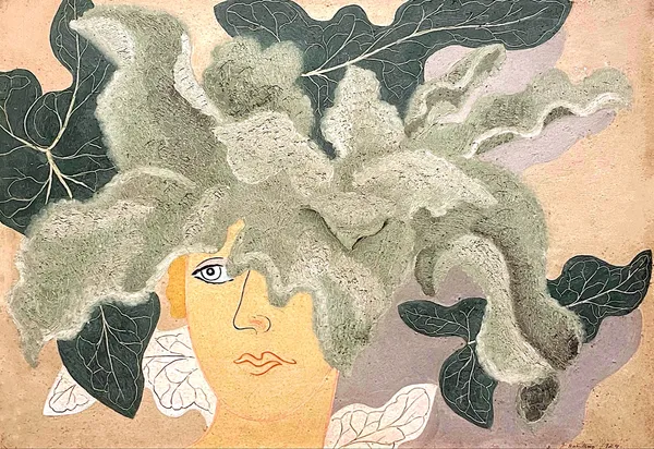 John Banting (1902-1971) - The Hat of Leaves, 1929