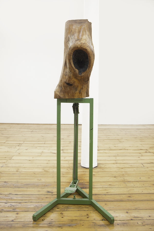 It Should Work 2012 industrial machine, olive knot 165 x 75 x 70 cm