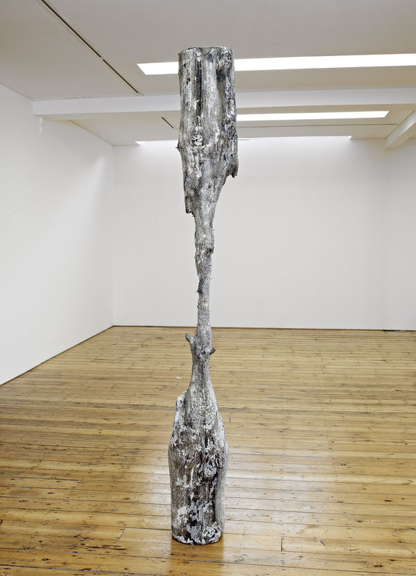 Giorgio Andreotta Calò Clessidra (Hourglass) 2013 bronze 230 x 30 (d) cm